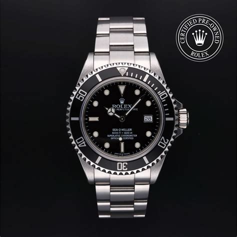 rolex certified pre-owned sea-dweller 2004|used rolex sea dweller 44mm.